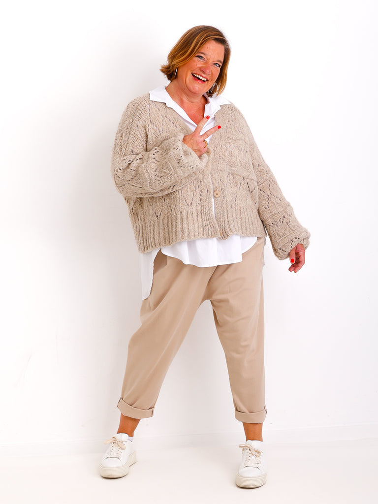 Relaxed-Fit Hose HENRY.S – Tiefer Schritt – Jersey-Stretch – Gr. 40-46