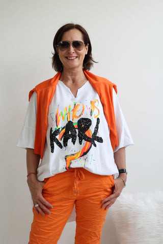 WHO IS KARL Shirt - XXL Style - verschiedene Farben
