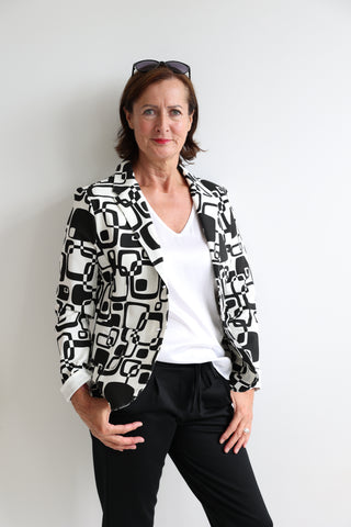 DESTINY Blazer - schwarz/weiß