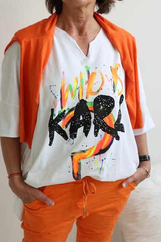 WHO IS KARL Shirt - XXL Style - verschiedene Farben