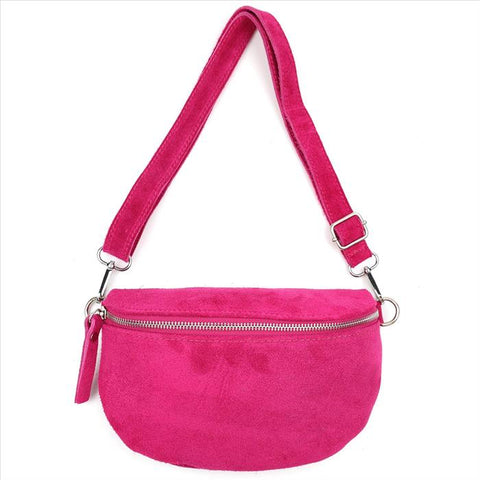 NORMA Crossbody-Tasche M / Wildleder - alle Farben