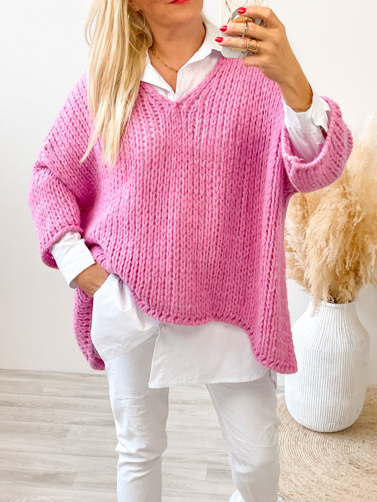 COZY ME Strickpullover - candy