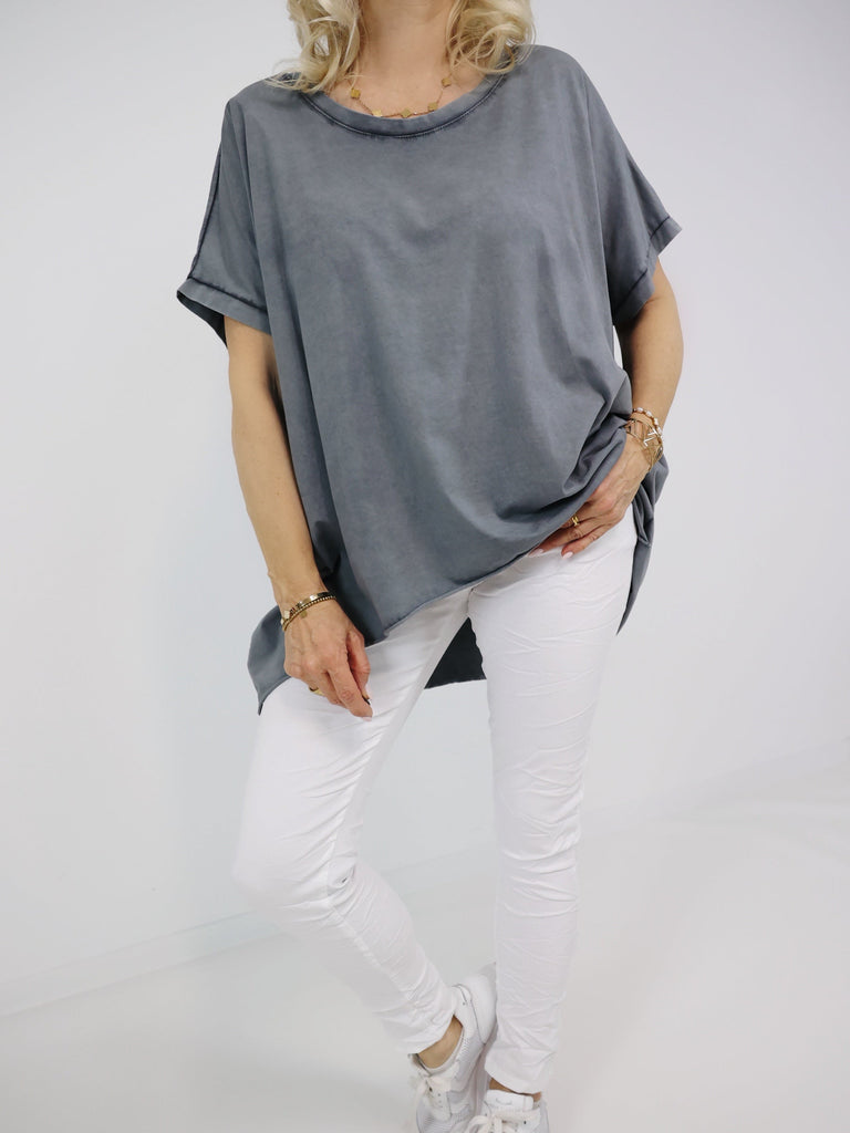 LINDA oversize T-Shirt - verschiedene Farben