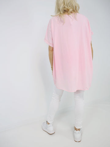 LINDA oversize T-Shirt - verschiedene Farben