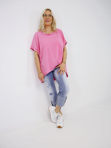 LINDA oversize T-Shirt - verschiedene Farben