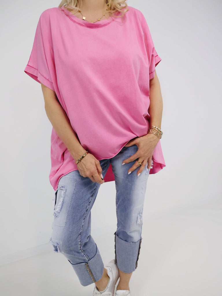 LINDA oversize T-Shirt - verschiedene Farben