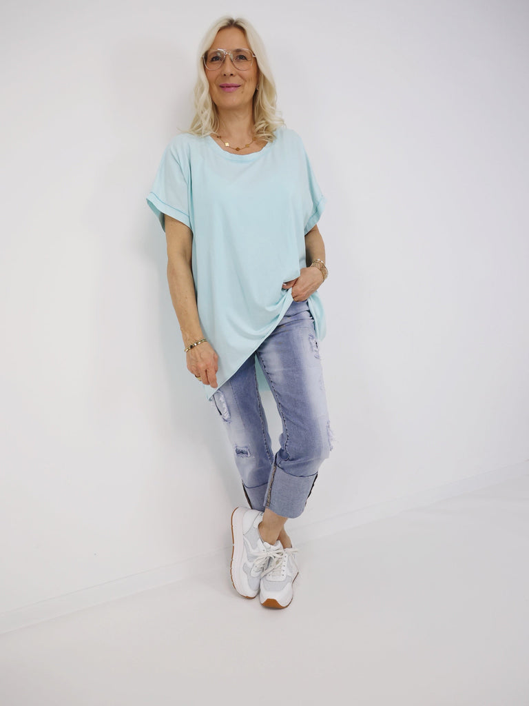 LINDA oversize T-Shirt - verschiedene Farben