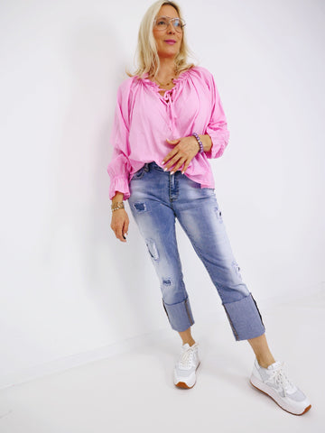 MIRANDA Bluse - rosa