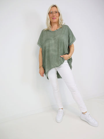 LINDA oversize T-Shirt - verschiedene Farben