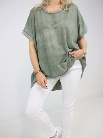 LINDA oversize T-Shirt - verschiedene Farben