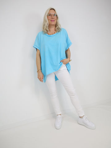 LINDA oversize T-Shirt - verschiedene Farben