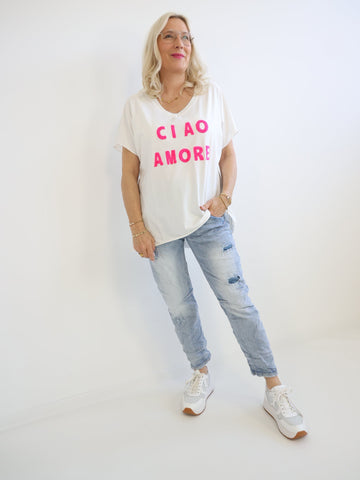 CIAO AMORE T-Shirt - verschiedene Farben