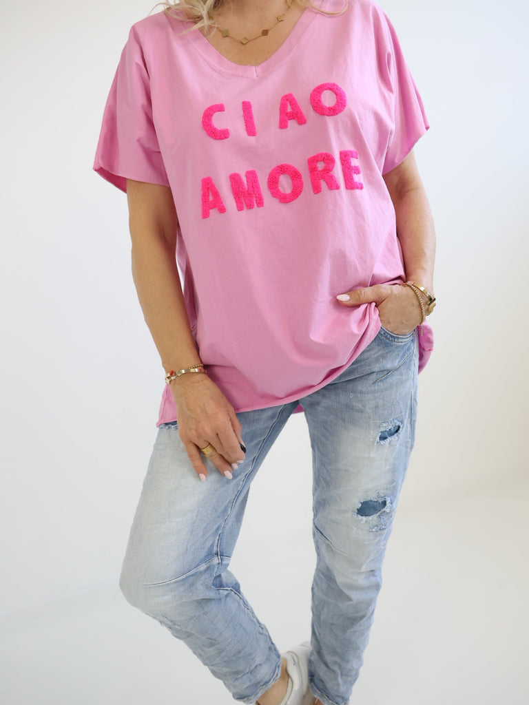 CIAO AMORE T-Shirt - verschiedene Farben