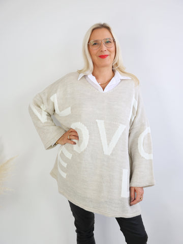TISHA Oversize-Pullover - verschiedene Farben