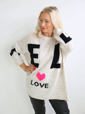LOVE Pullover - verschiedene Farben