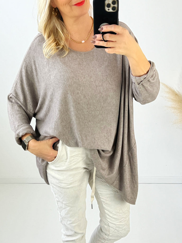 MELINA Longsleeve -  Plus Size - verschiedene Farben