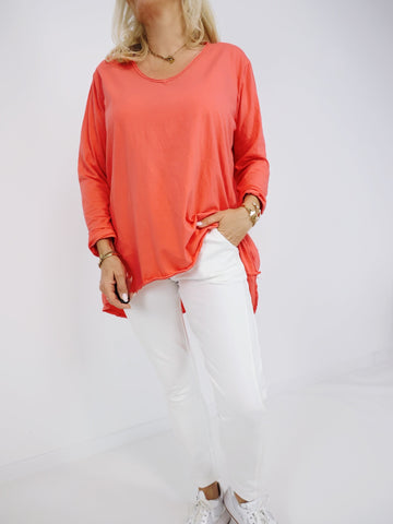 BRENDA Longsleeve - verschiedene Farben