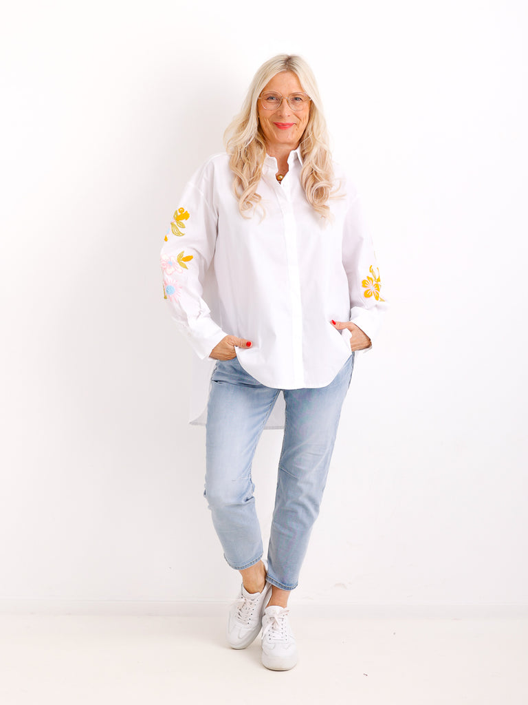 MIRA XXL Bluse - verschiedene Farben