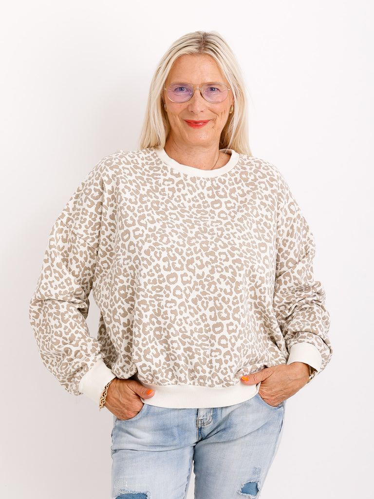 BELLA Oversize leo Sweater