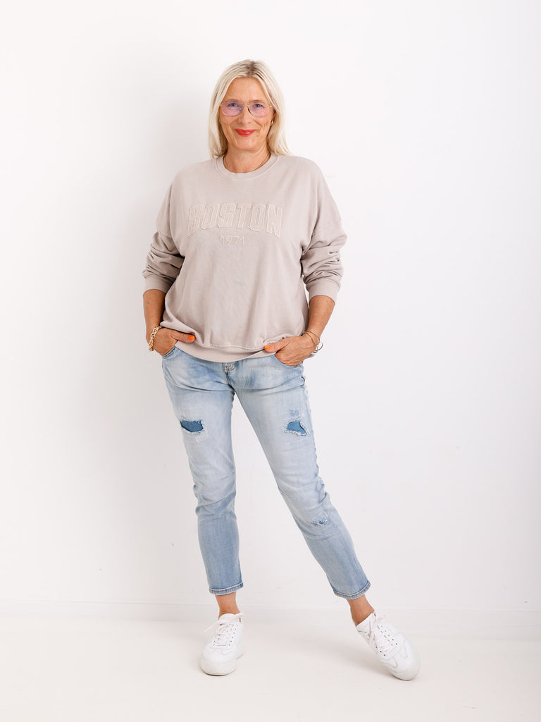 BOSTON Oversize  Sweater - verschiedene Farben