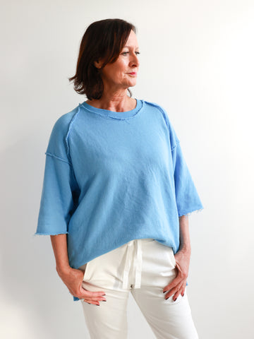 CLOÈ XXL Oversize Kurzarm Sweater - verschiedene Farben