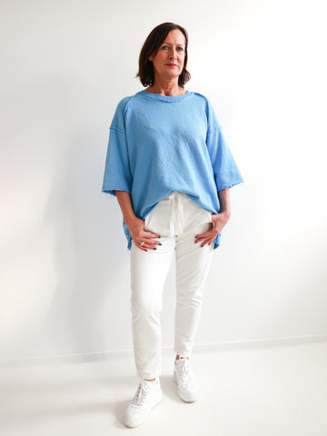 CLOÈ XXL Oversize Kurzarm Sweater - verschiedene Farben