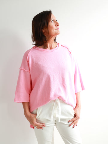 CLOÈ XXL Oversize Kurzarm Sweater - verschiedene Farben