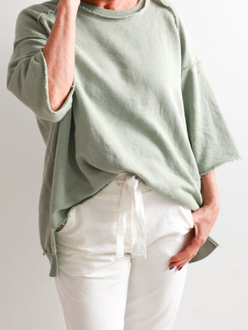CLOÈ XXL Oversize Kurzarm Sweater - verschiedene Farben