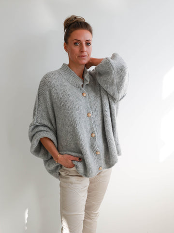 Leonie oversize Cardigan - verschiedene Farben