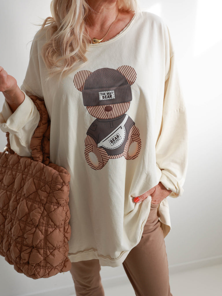 BEST BEAR Plus Size  Longsleeve - verschiedene Farben