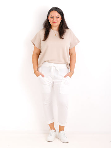 NOVA Oversize Kurzarm Shirt - verschiedene Farben