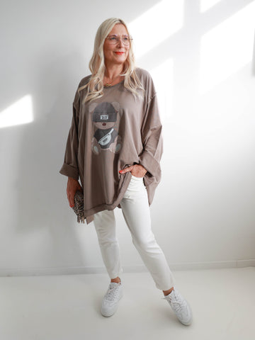 BEST BEAR Plus Size  Longsleeve - verschiedene Farben