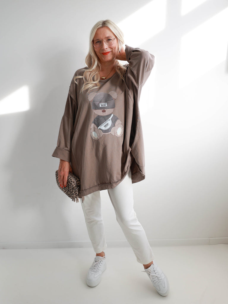 BEST BEAR Plus Size  Longsleeve - verschiedene Farben