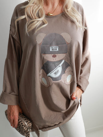 BEST BEAR Plus Size  Longsleeve - verschiedene Farben