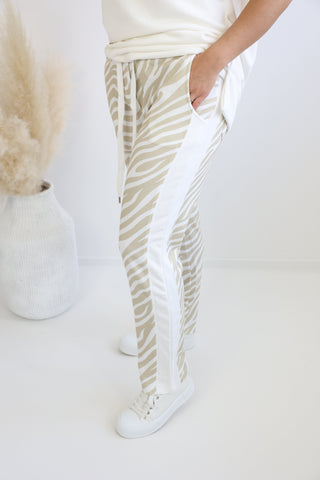 RUNA Sweatpants - zebra