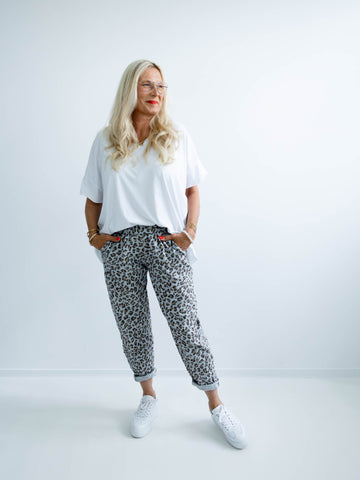 MANDY XXL Jogpants - grau