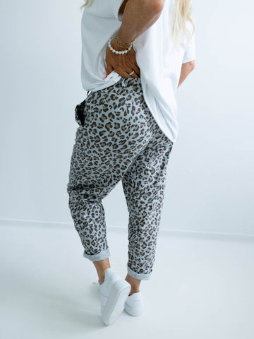 MANDY XXL Jogpants - grau