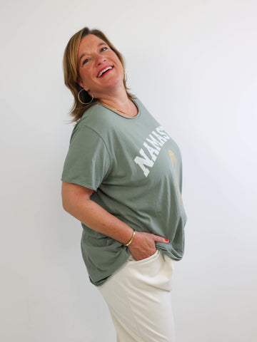 NAMASTE Oversize T-Shirt - verschiedene Farben