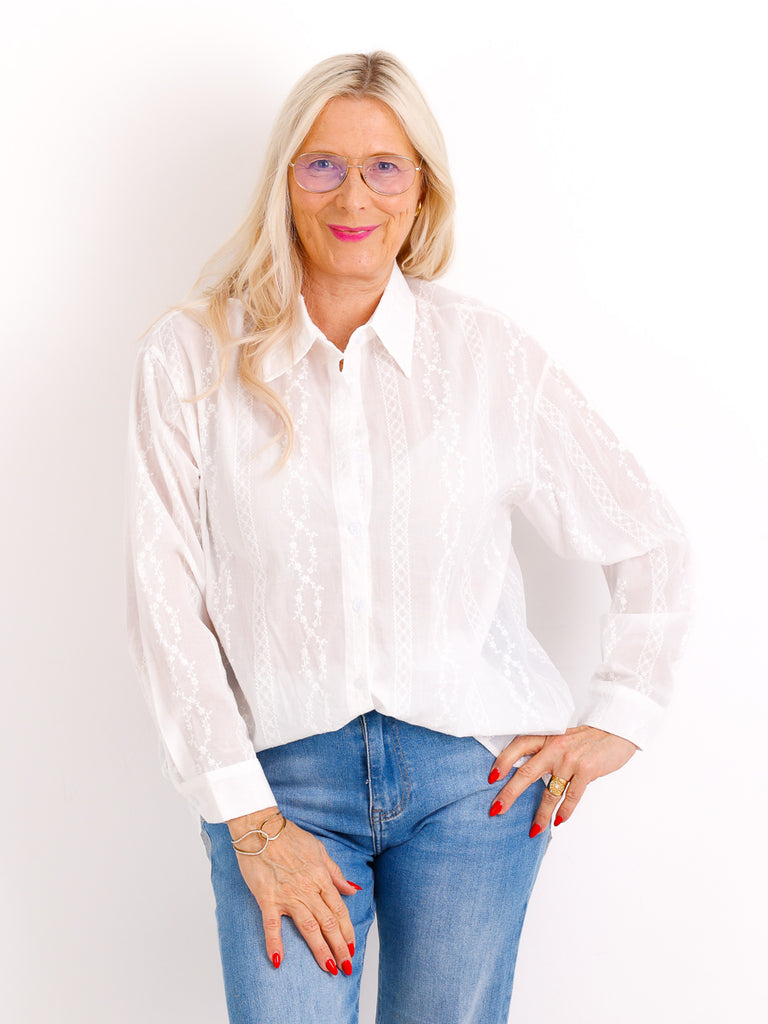 MELLI Bluse - One Size - weiß
