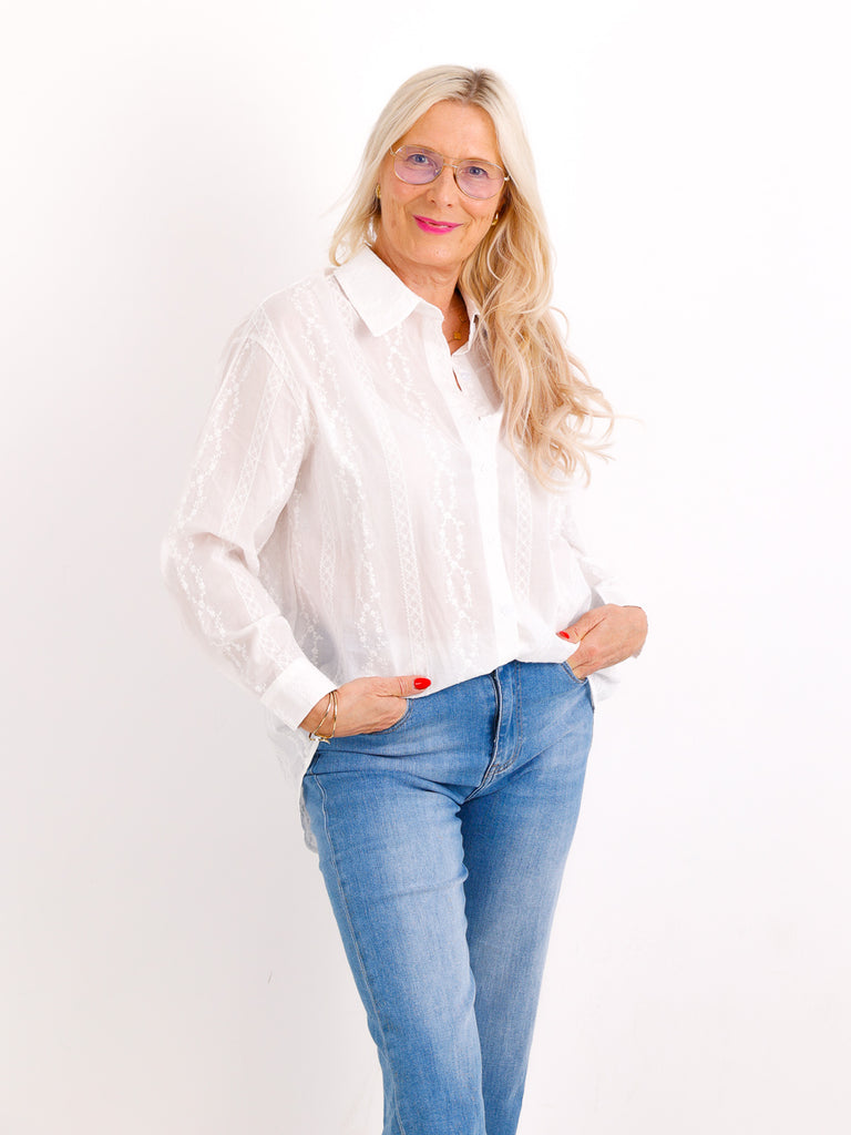 MELLI Bluse - One Size - weiß