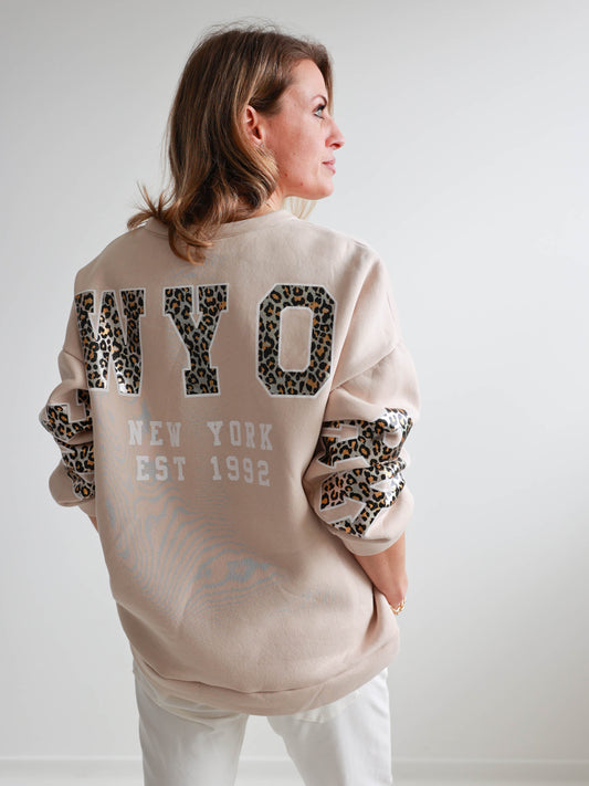 NEW YORK Oversize Sweatshirt - verschiedene Farben