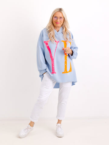 BELLINDA Hoodie - One Size - in 3 Farben