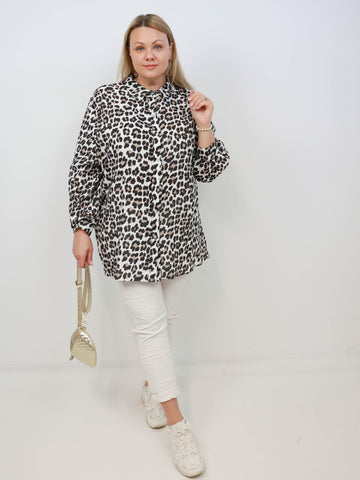 MEGAN Plus Size Bluse - verschiedene Farben