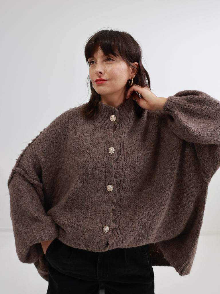 Leonie oversize Cardigan - verschiedene Farben