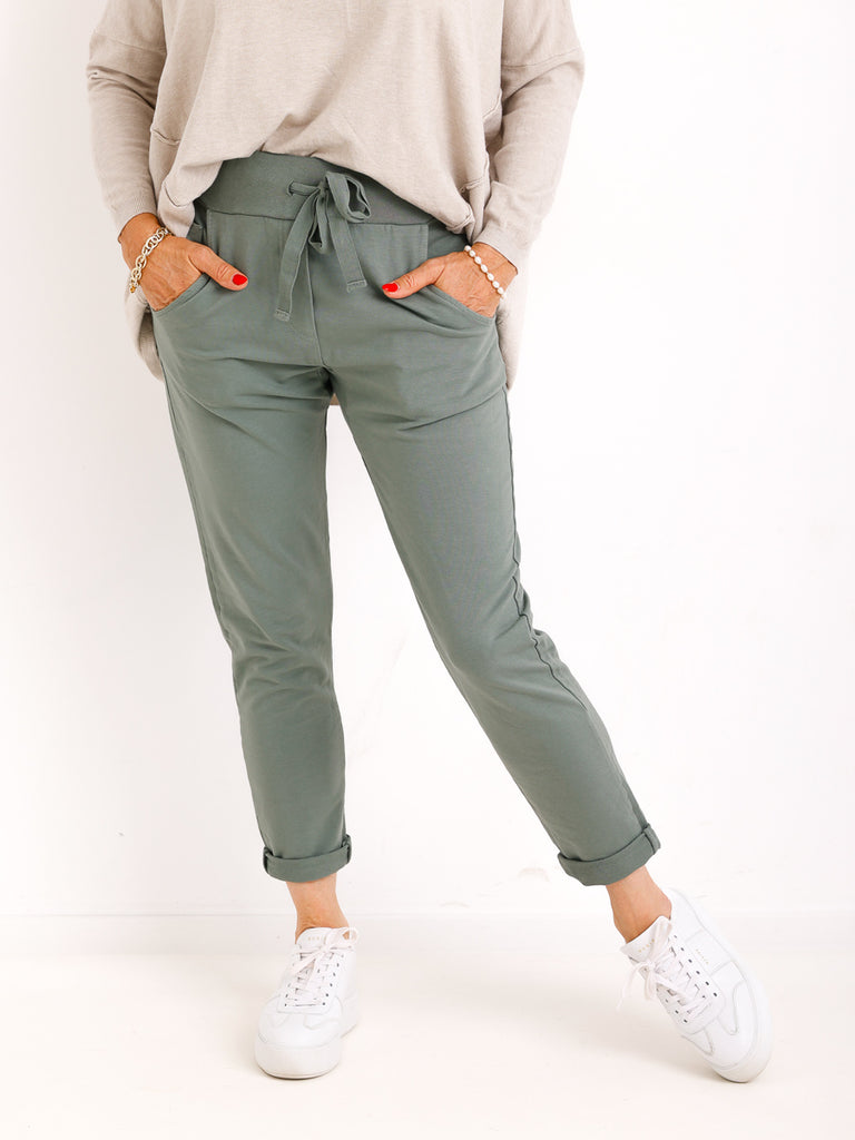MAX LOUNGE Sweatpants - helles khaki