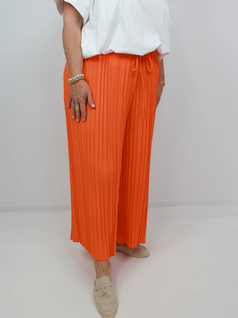 DWAYNE Plus Size Plissee Hose - verschiedene Farben