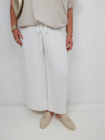 DWAYNE Plus Size Plissee Hose - verschiedene Farben