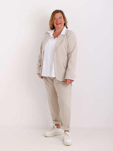 SANDY Blazer - beige/wollweiß