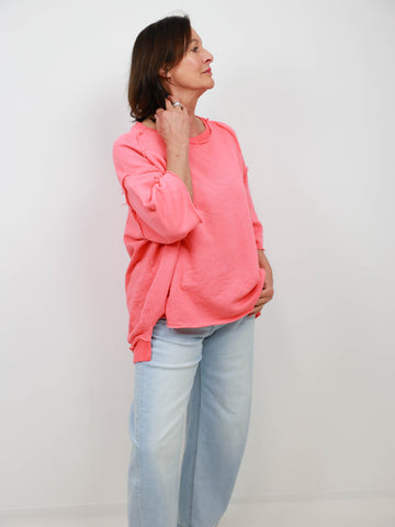 CLOÈ XXL Oversize Kurzarm Sweater - verschiedene Farben