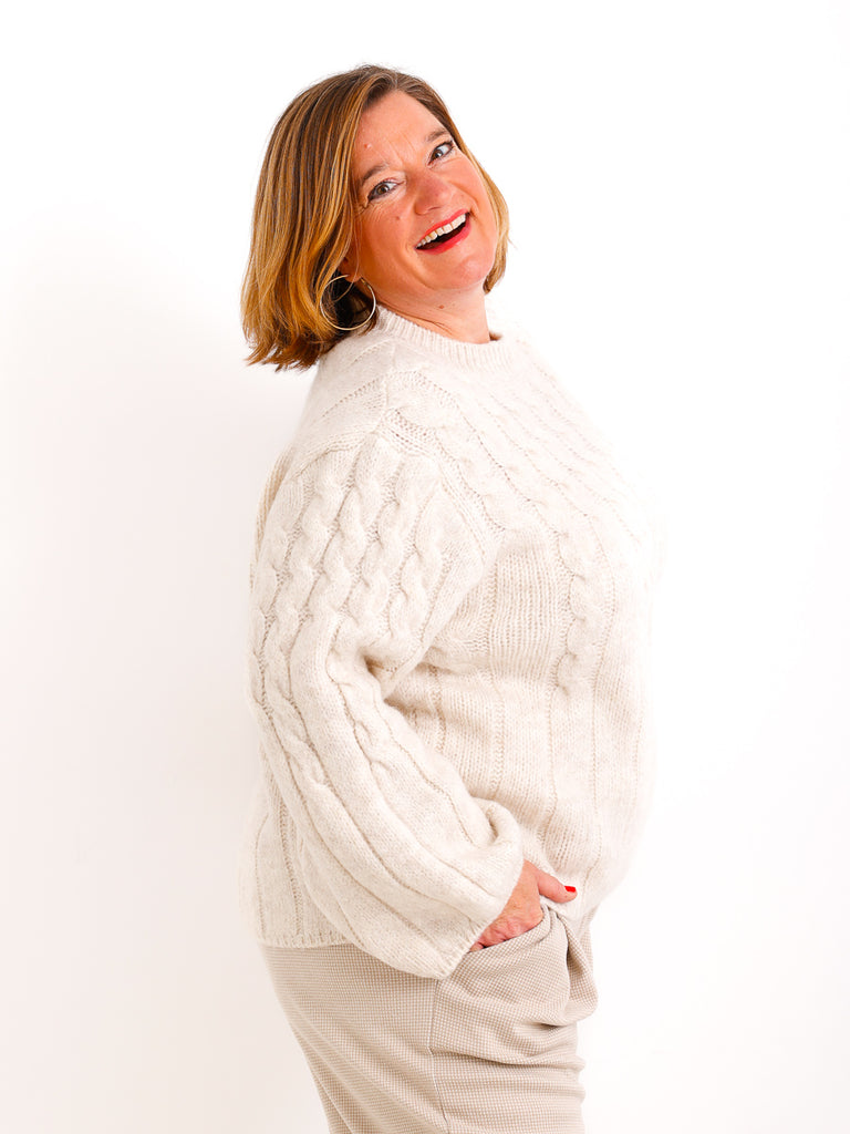 CHRISTINA Oversize Pullover - verschiedene Farben